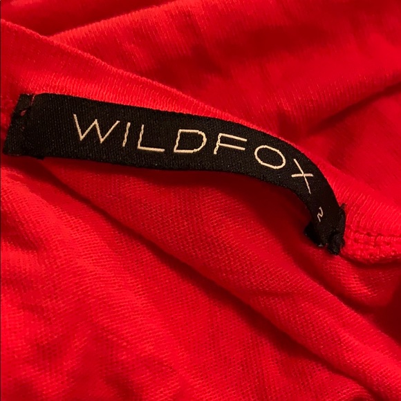 Wildfox off the shoulder long sleeve shirt - Picture 4 of 4
